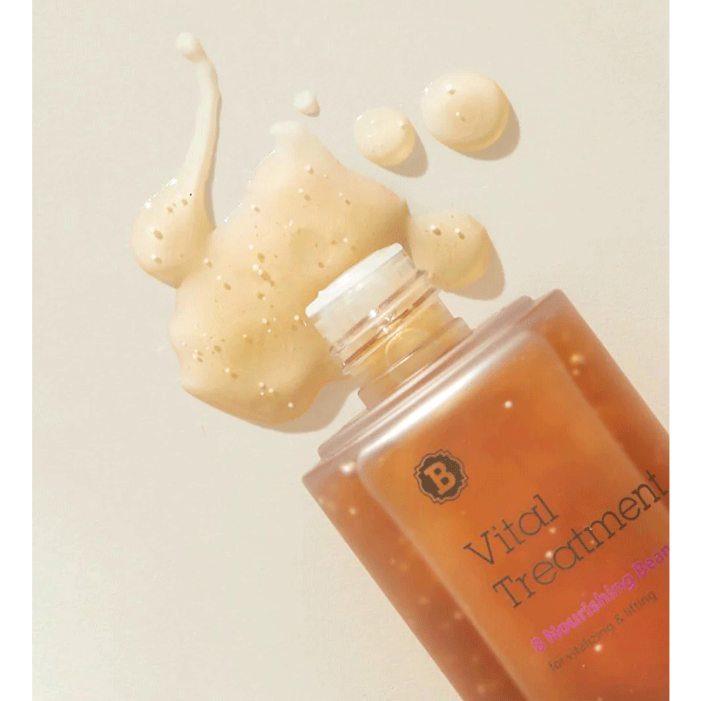 BLITHE Vital Treatment 8 Nourishing Beans Facial Serum 150ml - Hydrating & Anti-Aging Skincare for Dry & Sensitive Skin | Perfect for Night Routine & Travel Skincare