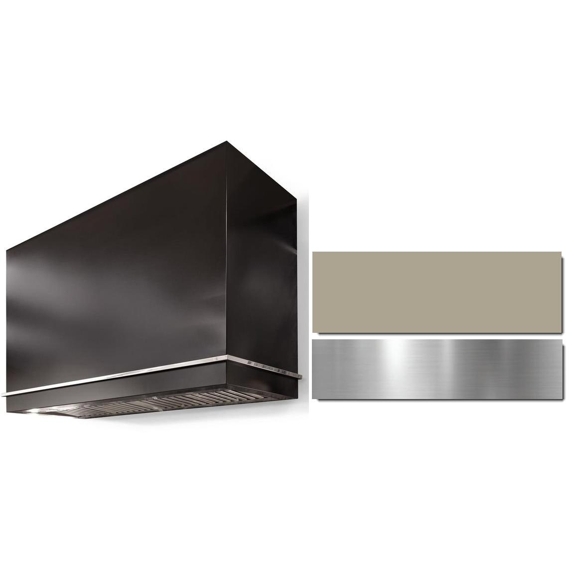 AGA 48 Inch Stainless Steel Wall Mount Range Hood - AH4830LGEFWNBN - Professional Kitchen Ventilation for Home Chefs & Cooking Enthusiasts | Perfect for Modern Kitchens, Restaurants & Open-Concept Living Spaces