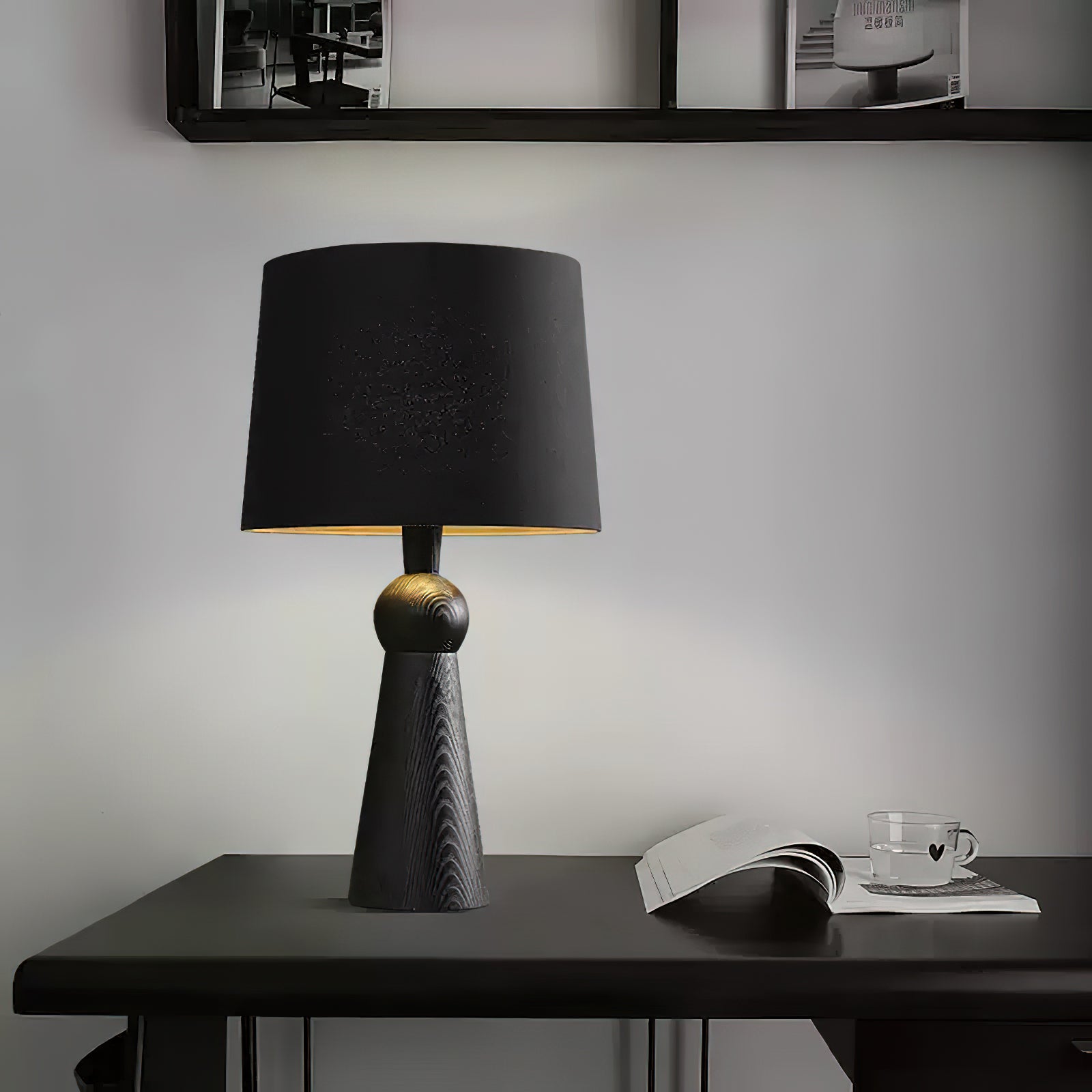 Bella Table Lamp - Modern LED Bedside Lamp with USB Port, Touch Control & Adjustable Brightness - Perfect for Bedroom, Living Room & Office Decor