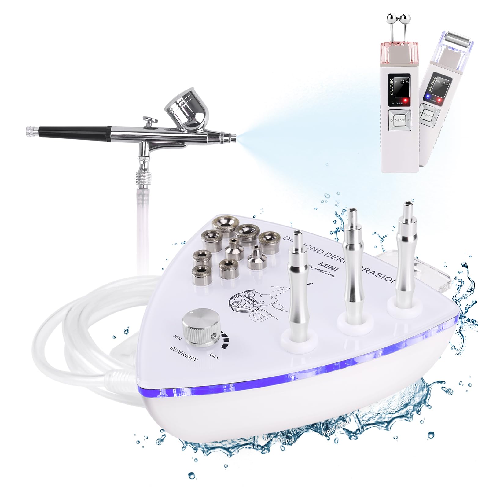 Professional Facial Machine Set for Skin Rejuvenation - At-Home Spa & Salon Quality Skincare Device for Anti-Aging, Wrinkle Reduction & Deep Cleansing | Perfect for Home Use & Professional Treatments