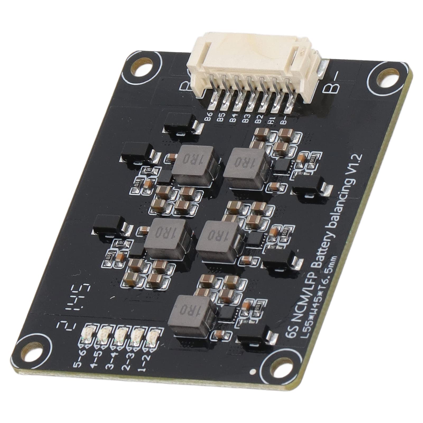 Best Smallest Current Low Internal MOS Lithium Battery Balancer Board with Cable for LFP Batteries - Ideal for DIY Power Banks, Solar Storage & Electric Vehicle Battery Maintenance