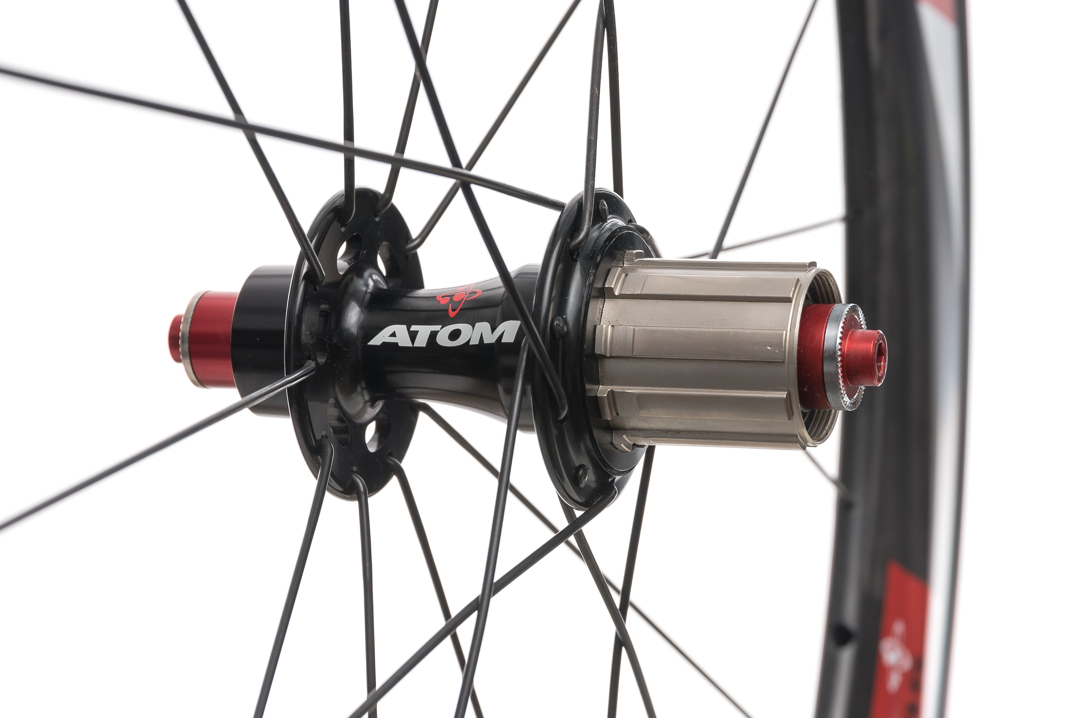 Atom X1 85 Carbon Tubular 700c Wheelset - Lightweight Aero Road Bike Wheels for Racing & Performance Cycling | Perfect for Triathlons & Competitive Road Races