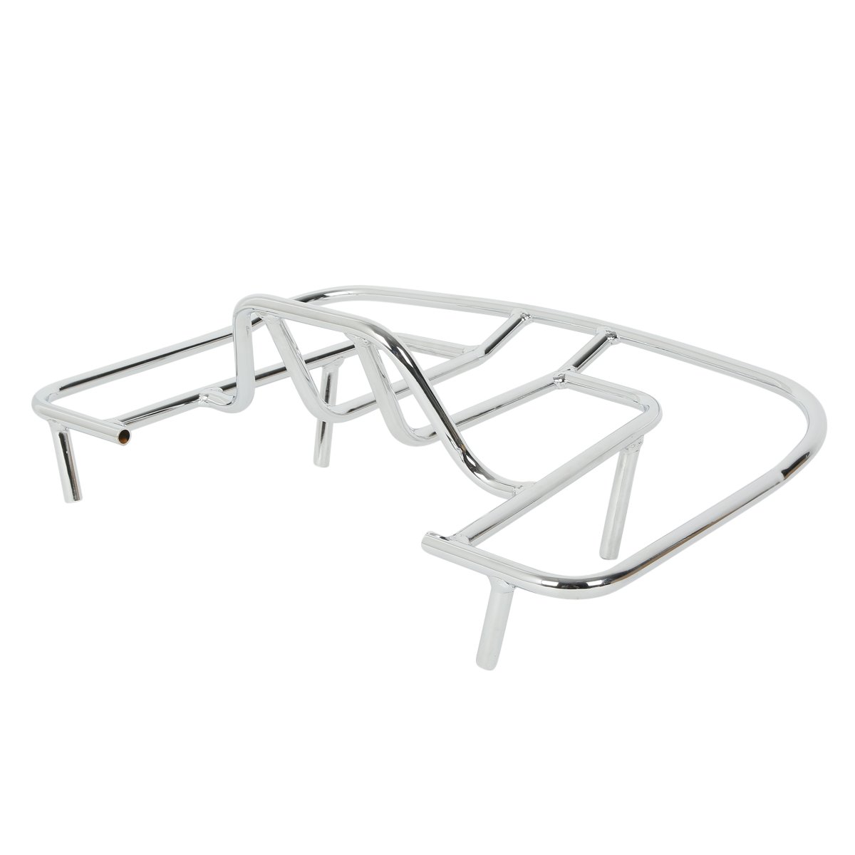XFMT Motorcycle Chrome Tour Pack Trunk Luggage Rack For Honda Goldwing 1800 GL1800 2001-2017 - Durable Storage Solution for Long Rides & Road Trips