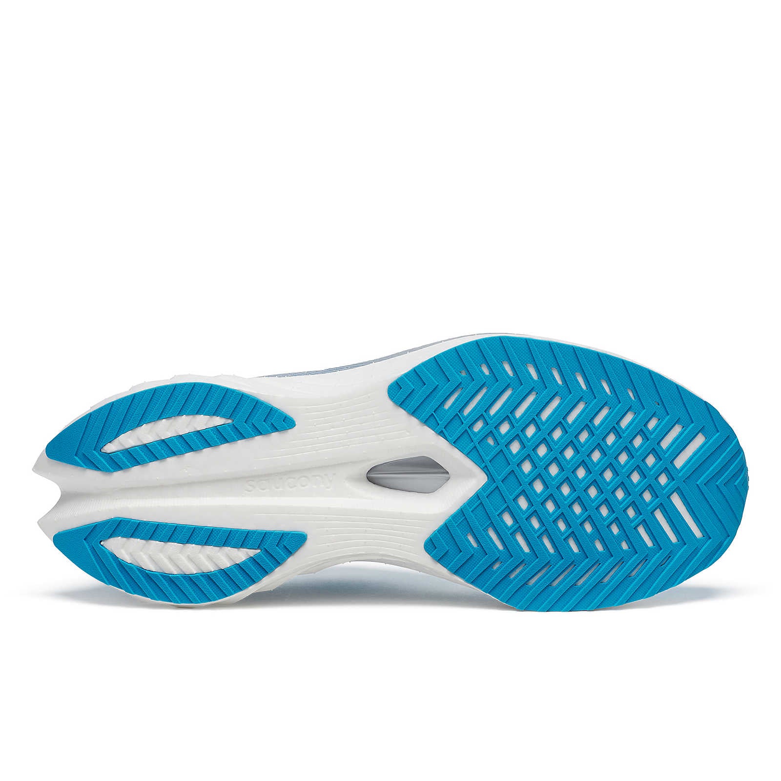 Women's Saucony Endorphin Speed 4 Running Shoes - Lightweight Cushioned Road Racing Sneakers for Women (Viziblue/Silver) - Perfect for Marathon Training & Long Distance Running