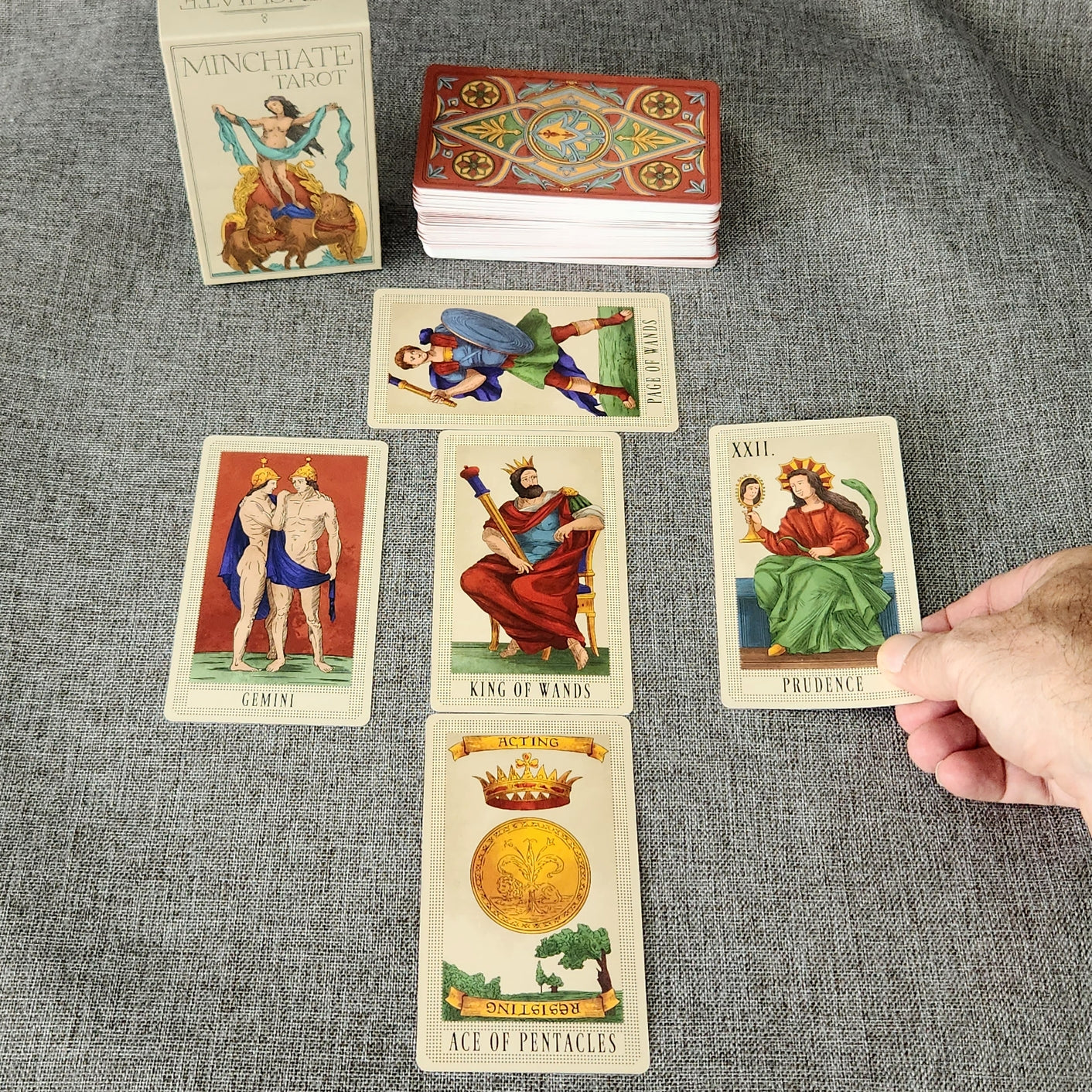 Minchiate Tarot Cards Deck - 78-Card Renaissance Era Divination Set for Fortune Telling, Meditation & Collectors | Perfect for Psychic Readings, Spiritual Guidance & Historical Game Enthusiasts