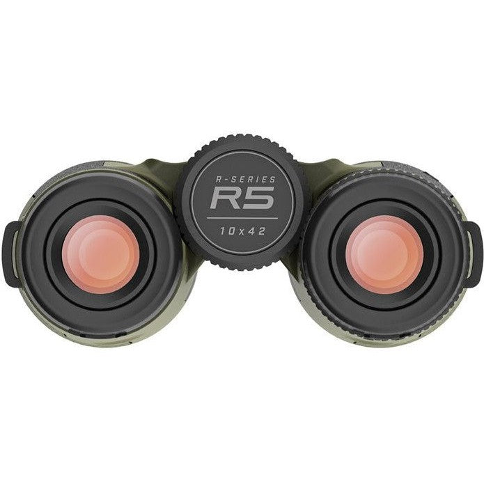Bushnell Ranger R5 10x42 Green Binoculars - High Performance Hunting & Bird Watching Binoculars for Outdoor Adventures, Hiking, and Wildlife Observation
