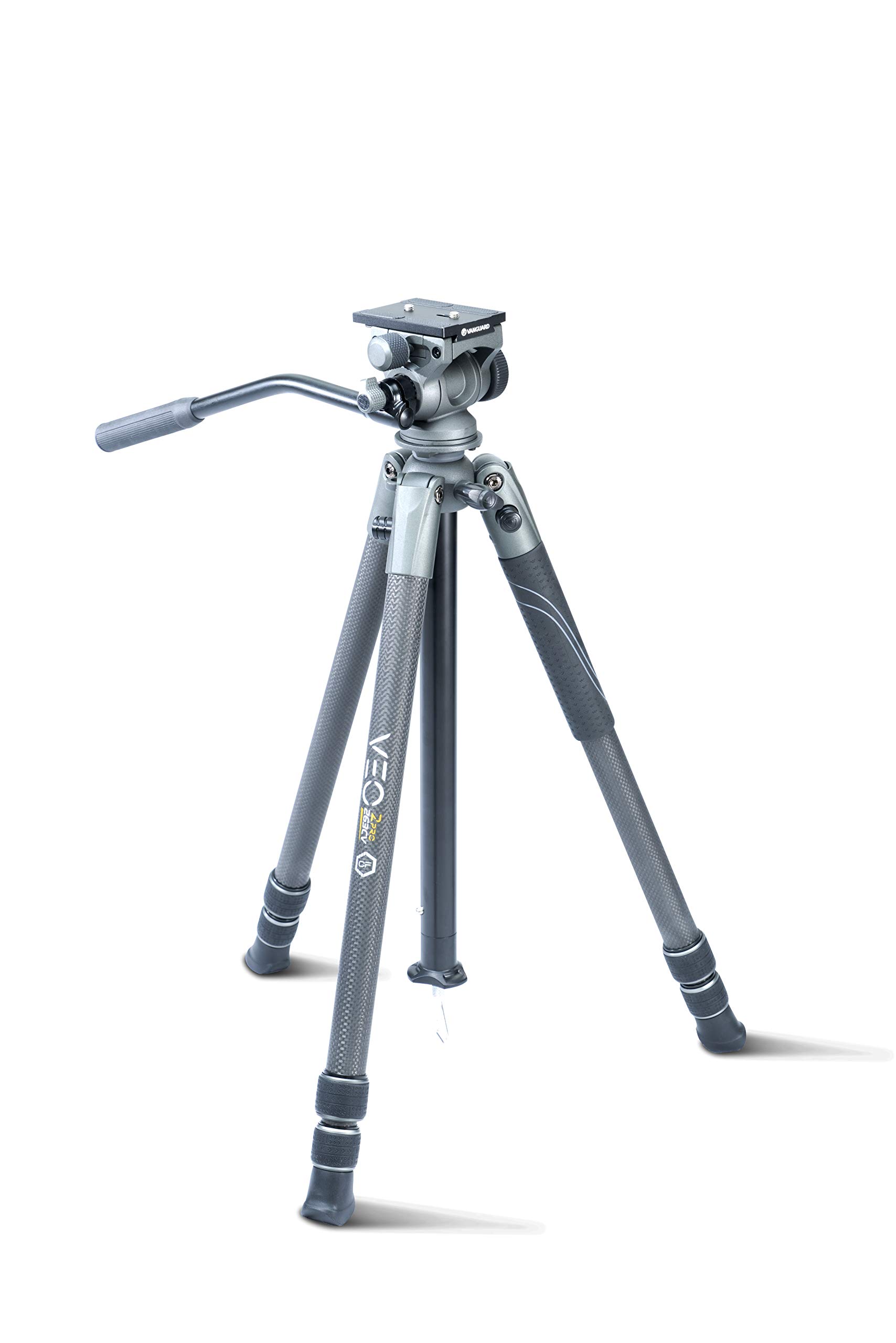 Vanguard VEO 2 PRO 263CV Carbon Fiber Tripod with Video Panhead - Lightweight Travel Tripod for DSLR Cameras, Perfect for Photography, Videography & Outdoor Adventures
