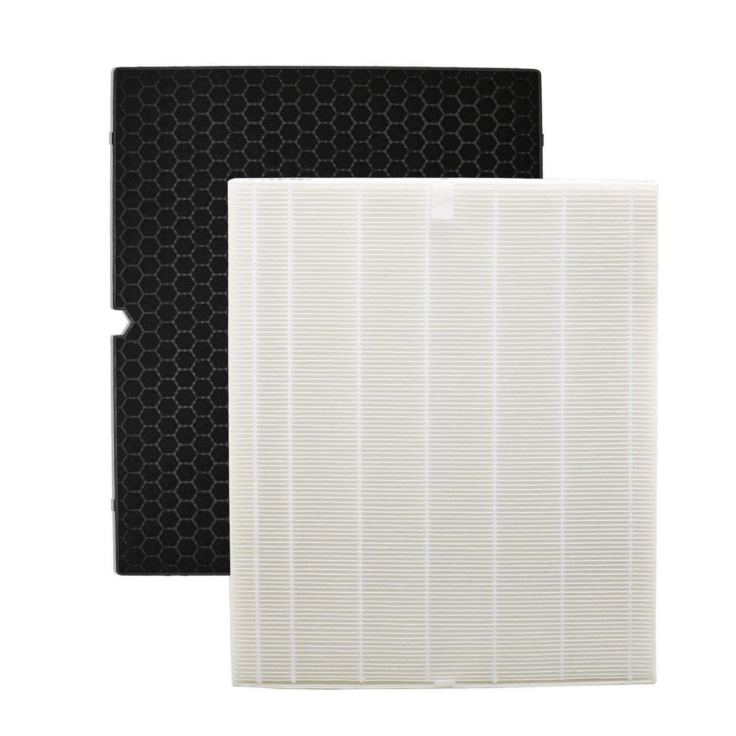 Winix 5500-2 Air Purifier Replacement Filter H (116130) - HEPA & Activated Carbon Combo Pack for Cleaner Air - Perfect for Home, Office, and Allergy Relief