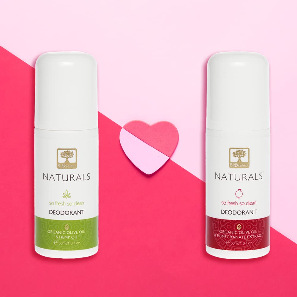 Natural Pomegranate Body Deodorant Spray - 50ml Fresh & Long-Lasting Odor Protection - Perfect for Gym, Work & Daily Active Lifestyle