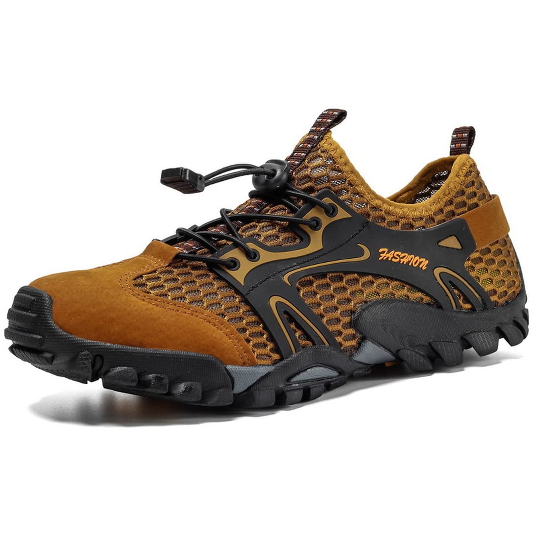 Men's Lightweight Breathable Walking Water Shoes for Hiking, Beach, and Water Sports | Perfect for Outdoor Adventures and Aquatic Activities