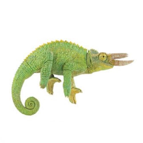 Jackson's Chameleon 5 Inch Mini Figure - Realistic Animal Collectible Toy for Kids & Adults | Perfect for Home Decor, Educational Play, and Reptile Enthusiast Collections
