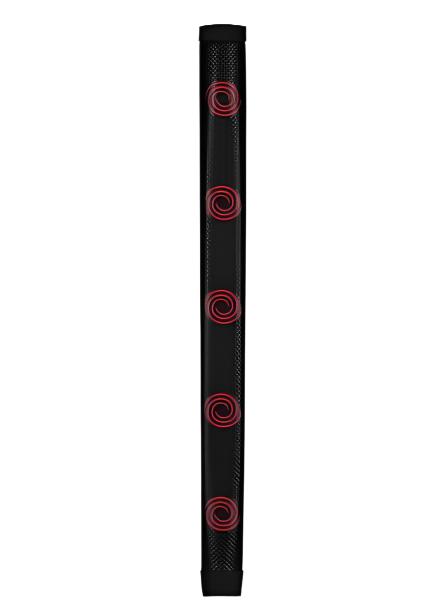 Odyssey 4 Swirl 15 Black Putter Grip - Premium Golf Club Grip for Improved Control & Comfort - Perfect for Putting Practice & Tournament Play