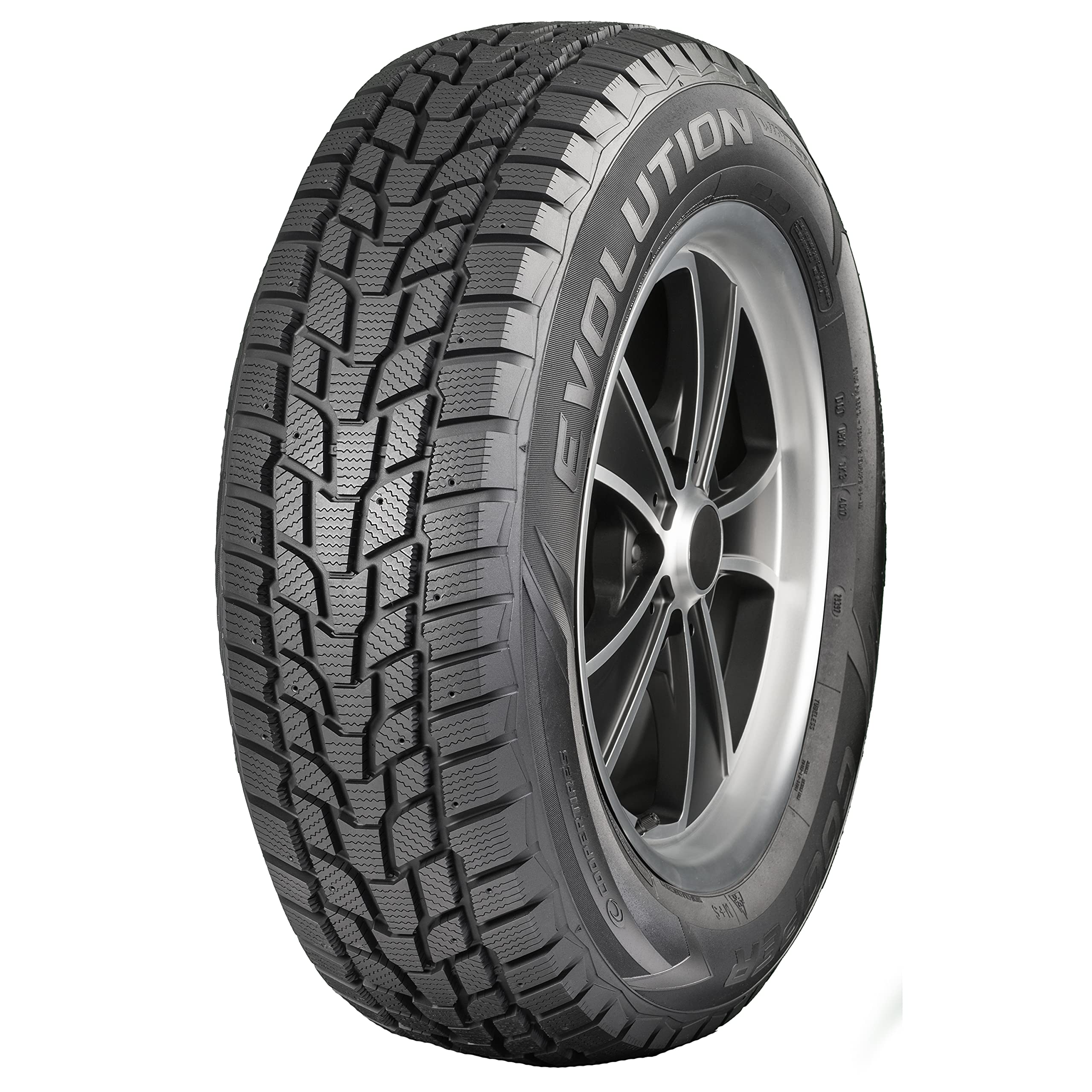 Cooper Evolution Winter 265/65R18 114T Tire - All-Season Snow & Ice Traction for SUVs & Trucks - Perfect for Winter Driving & Off-Road Adventures
