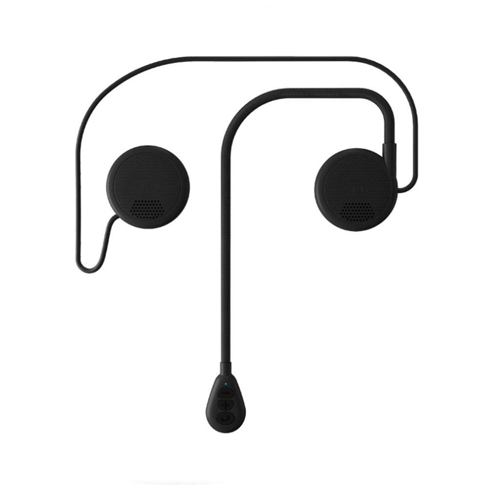 Motorcycle Bluetooth 5.0 Intercom Headset - Wireless Communication System for Helmets with Auto Answer & Music Play - Perfect for Group Riding, Touring & Adventure Sports