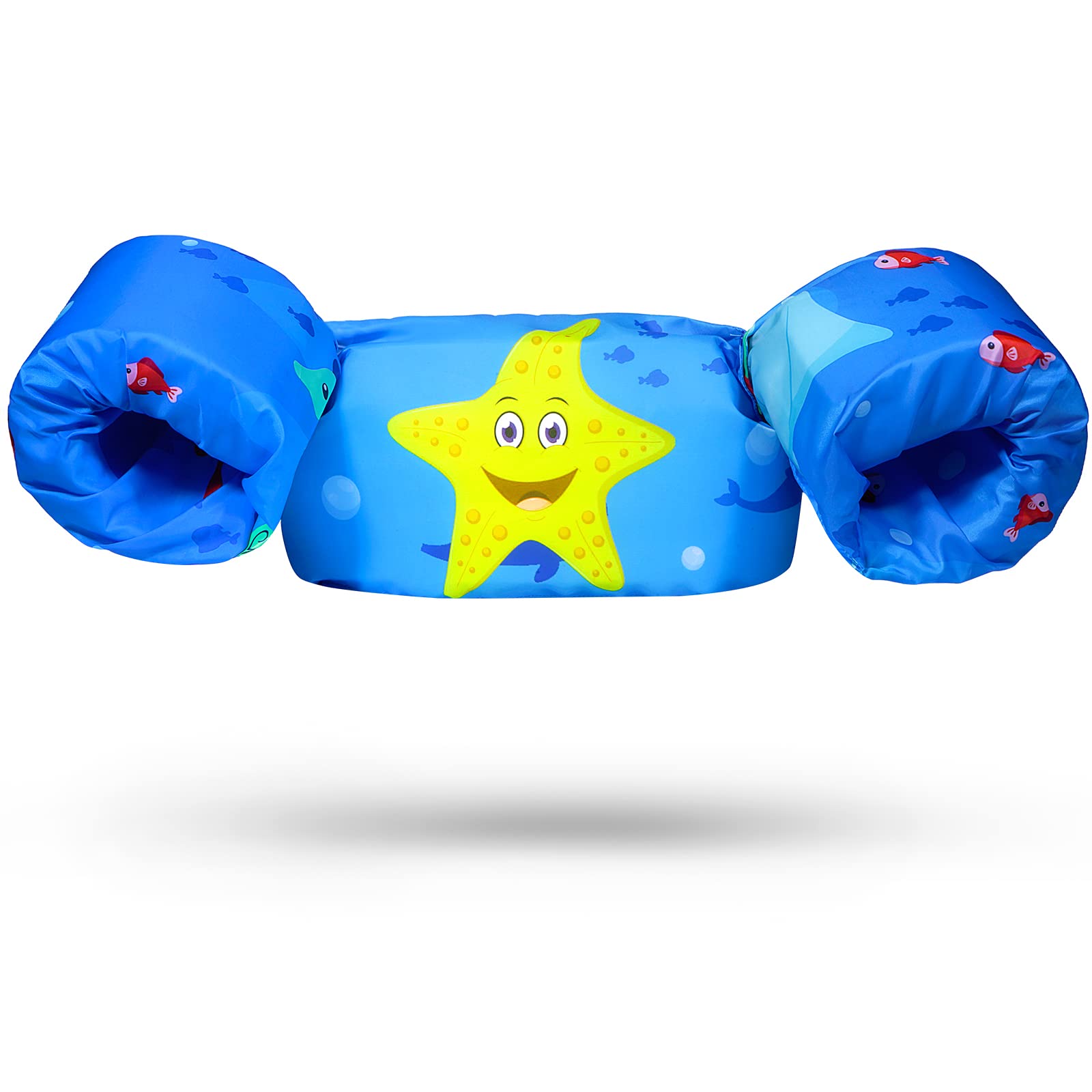 Kids Swim Vest for Ages 2-6, Adjustable Pool Floats Jackets for Safe Swimming, Perfect for Beach, Pool, and Water Play