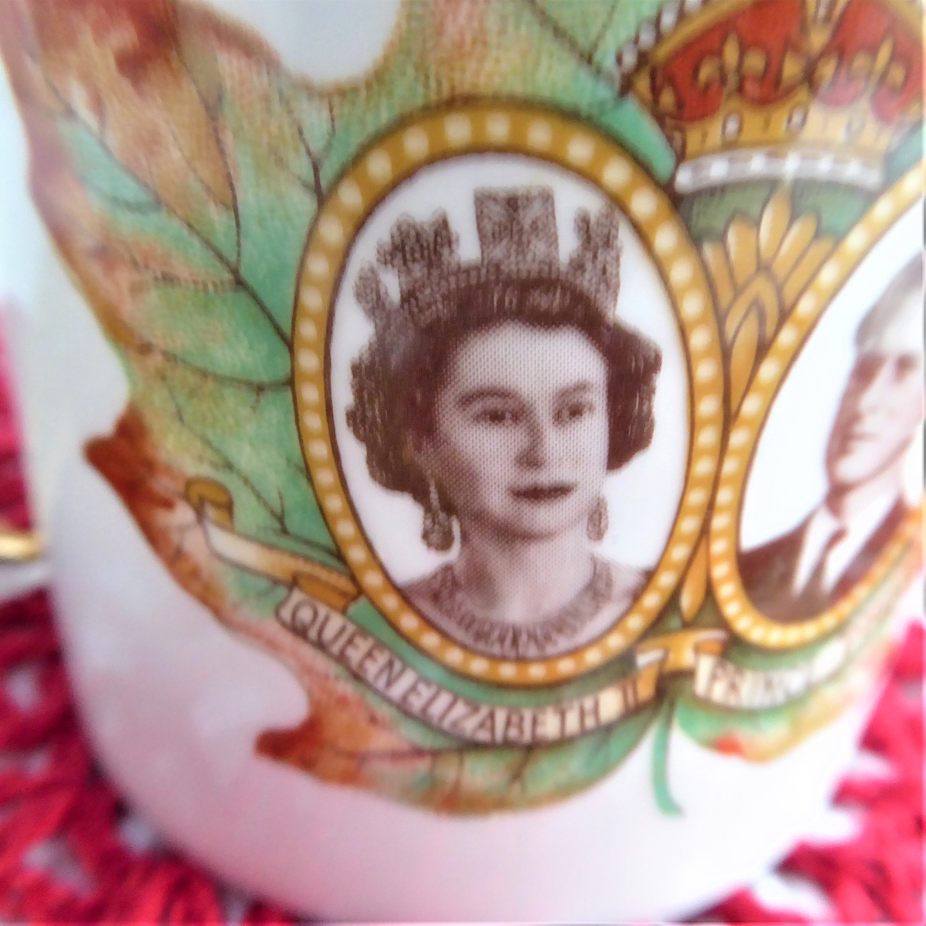Queen Elizabeth II 1959 Canada Visit Commemorative Shelley Mug – Royal Souvenir & Collectible for Tea Lovers & British Monarchy Fans
