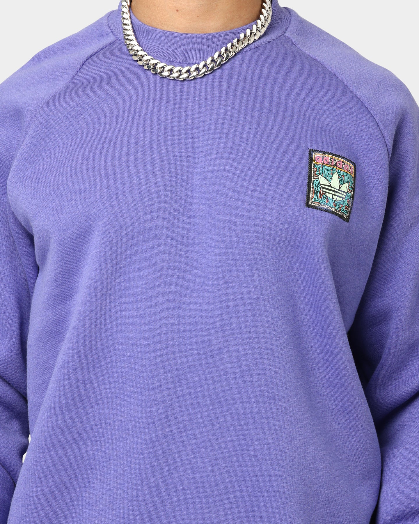 Adidas Originals Women's Purple Hoodie Sweatshirt | Casual Pullover Fleece Top for Streetwear & Lounge Wear | Gym, Running, Everyday Comfort