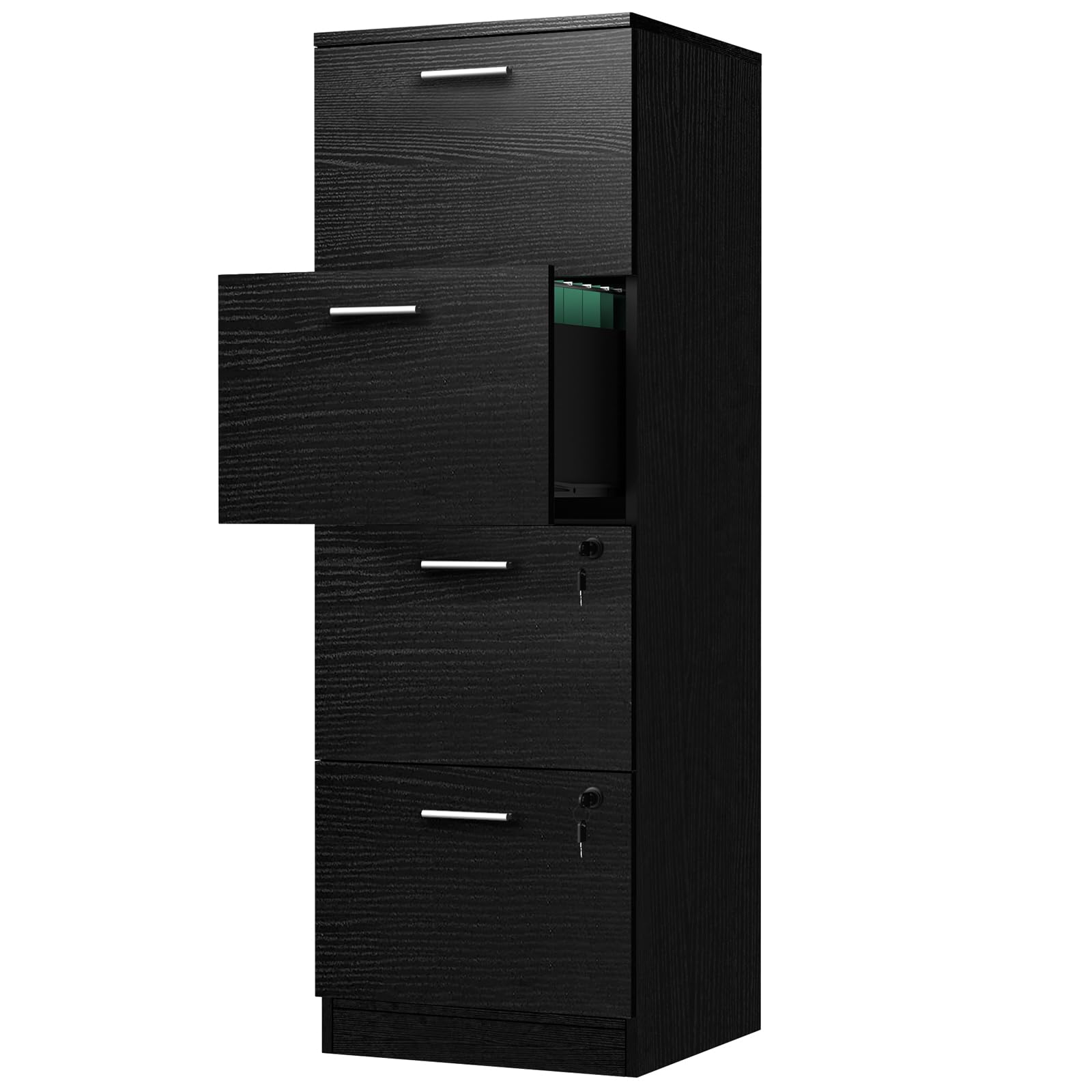 YITAHOME 4-Drawer File Cabinet with Lock - 15.86