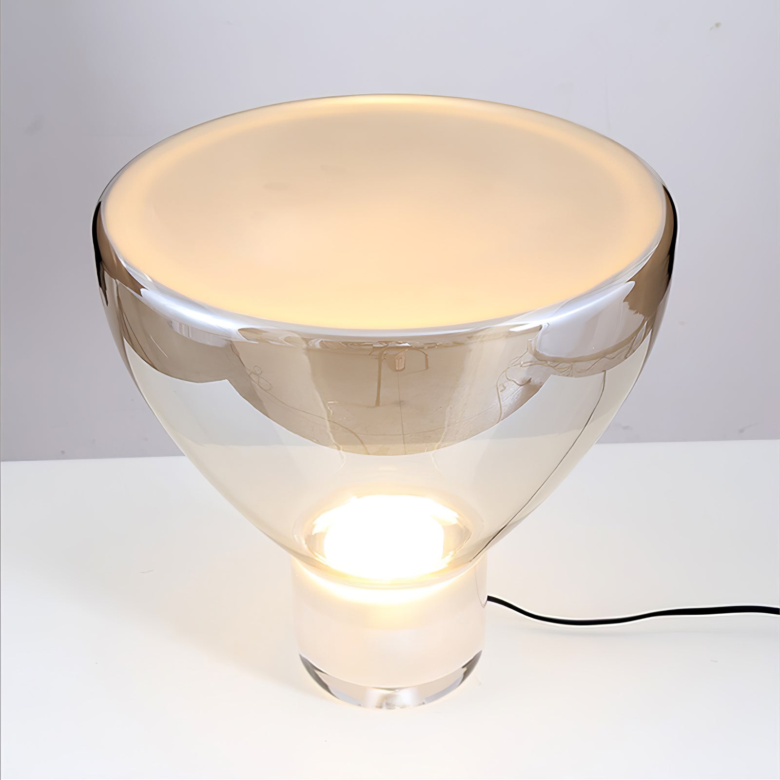 Aella Modern LED Table Lamp - Adjustable Brightness, Touch Control, USB Charging - Perfect for Bedroom, Living Room, Office & Study Desk Lighting