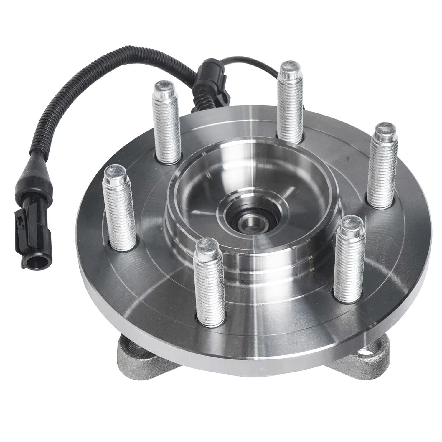 Detroit Axle 4WD Front Wheel Bearing Hub Assembly for 2009-2010 Ford F-150 (6-Lug) - Replacement for OEM Part - Perfect for Off-Roading, Towing & Daily Driving