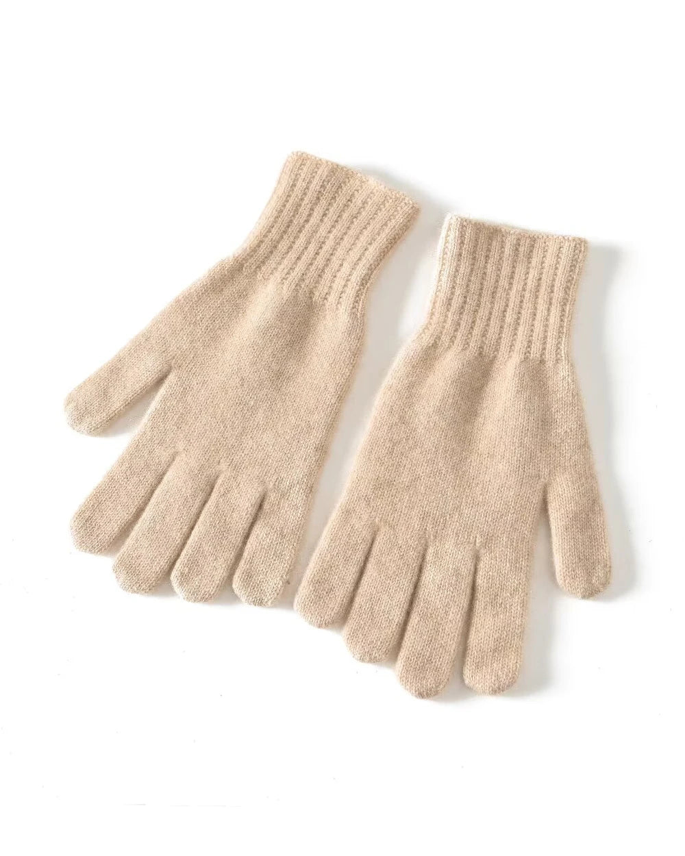 Soft Cashmere Knit Gloves for Women & Men - Warm Winter Gloves for Outdoor Activities, Driving, Skiing & Snowboarding