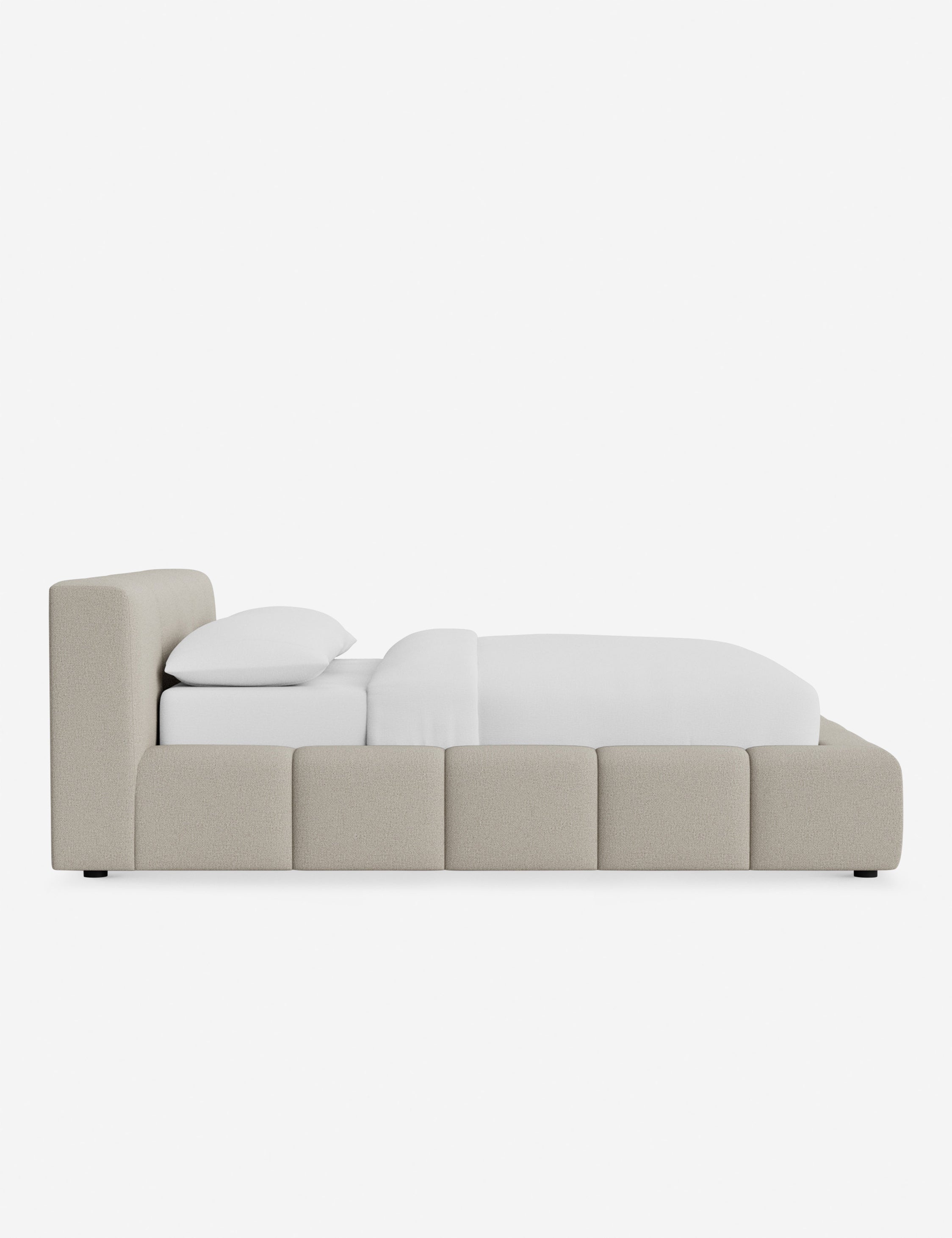 Cambry Platform Bed Frame - Modern Wooden Bed with Headboard & Storage, Queen Size, Easy Assembly - Perfect for Bedrooms, Guest Rooms & Small Apartments