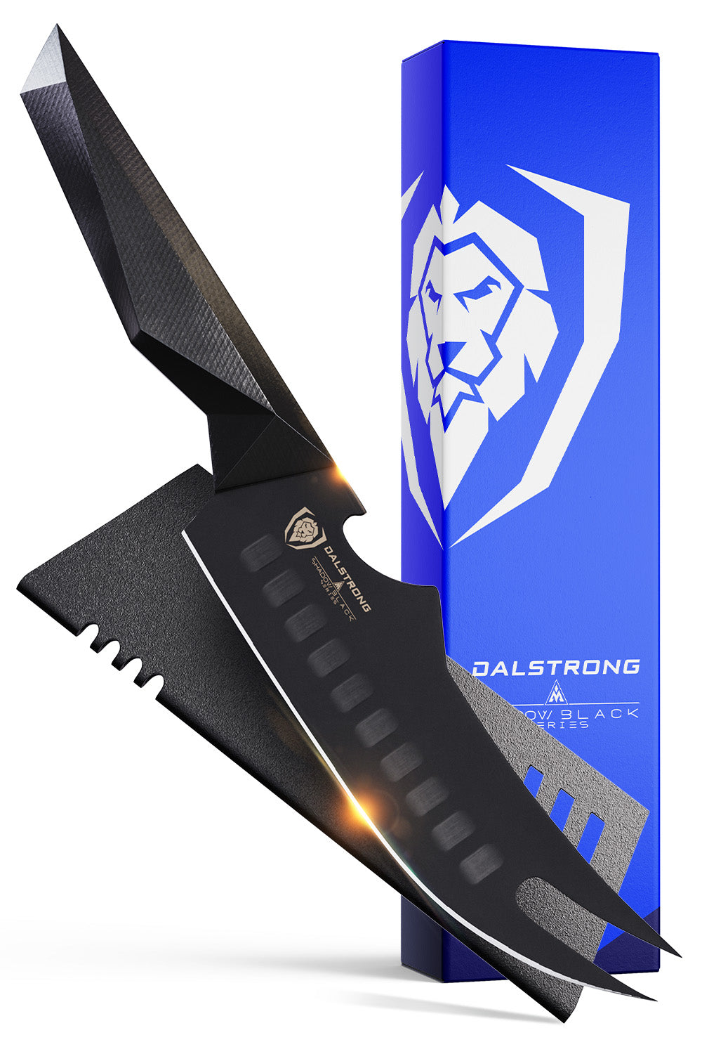 Dalstrong BBQ Pitmaster Knife 6.5 Inch - Shadow Black Series Professional Chef Knife | NSF Certified | High Carbon German Steel | Perfect for Grilling, Slicing Meats & Outdoor Cooking