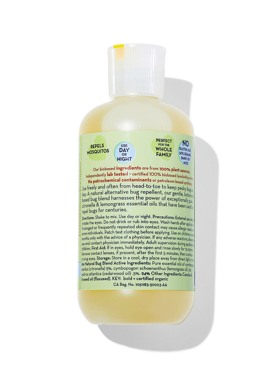 Natural Bug Blend™ Body Oil - Organic Insect Repellent & Moisturizing Skin Care for Outdoor Activities, Camping & Hiking