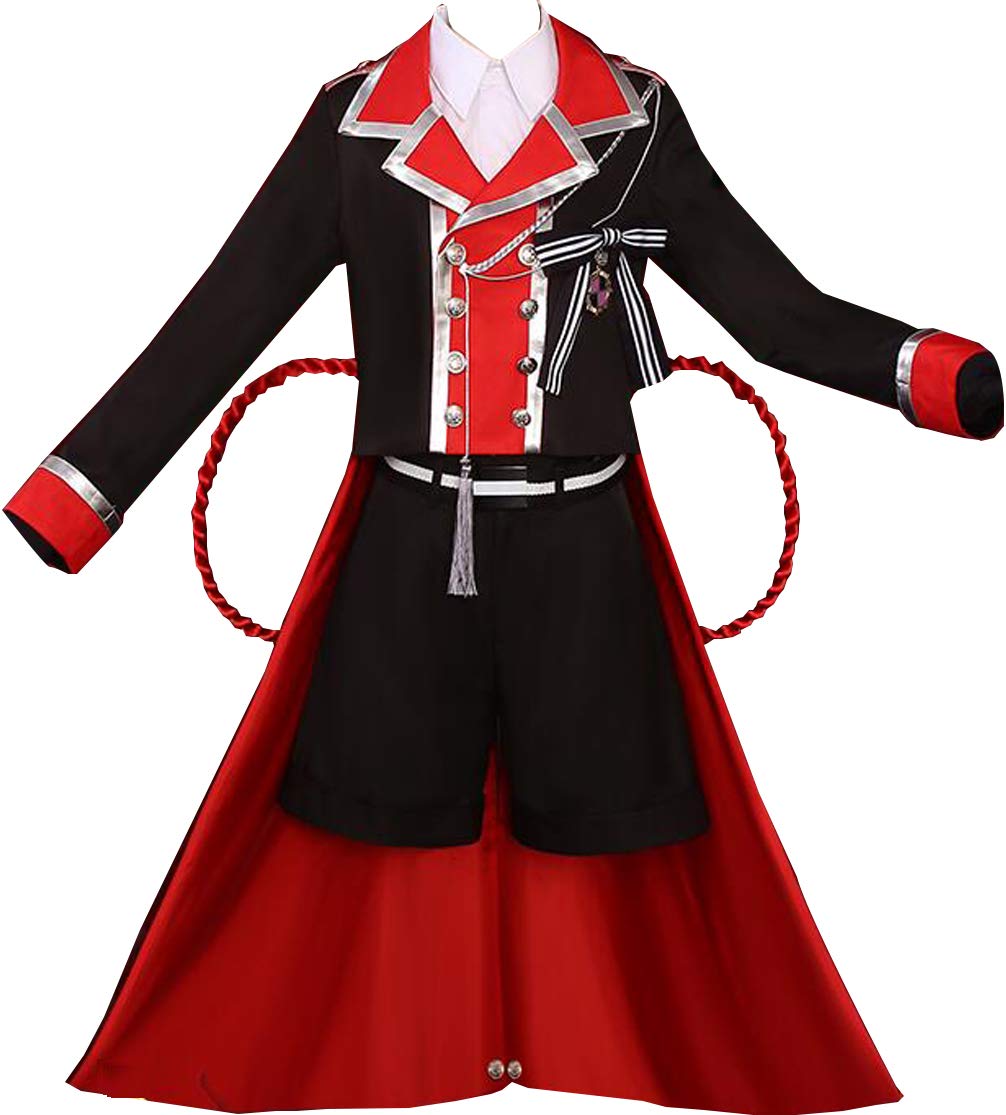 Anime Toilet Bound Hanako-kun Cosplay Costume - Women's XL Black Halloween Cloak Uniform for Cosplay, Halloween Parties & Anime Conventions