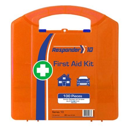 Premium First Aid Kit for Wounds & Burns - 72 PCS Emergency Medical Supplies for 10 People | Compact & Portable for Home, Car, Office, Camping & Outdoor Adventures