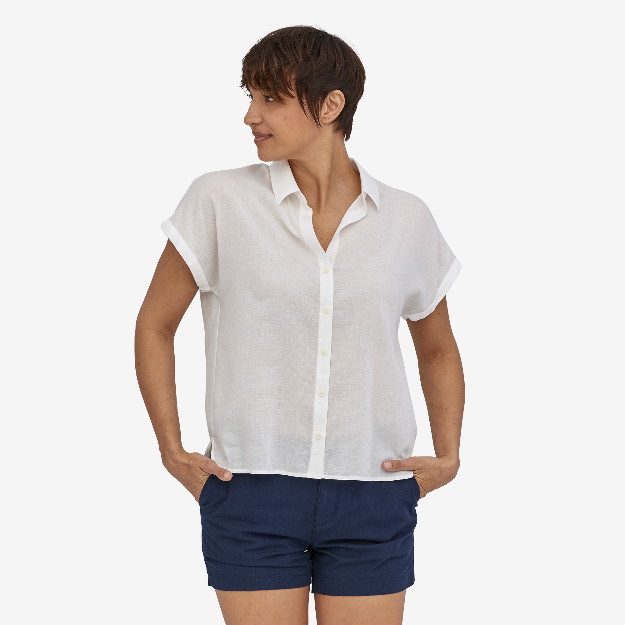 Women's Lightweight A/C® Shirt - Breathable Summer Blouse for Casual Wear, Office & Outdoor Activities