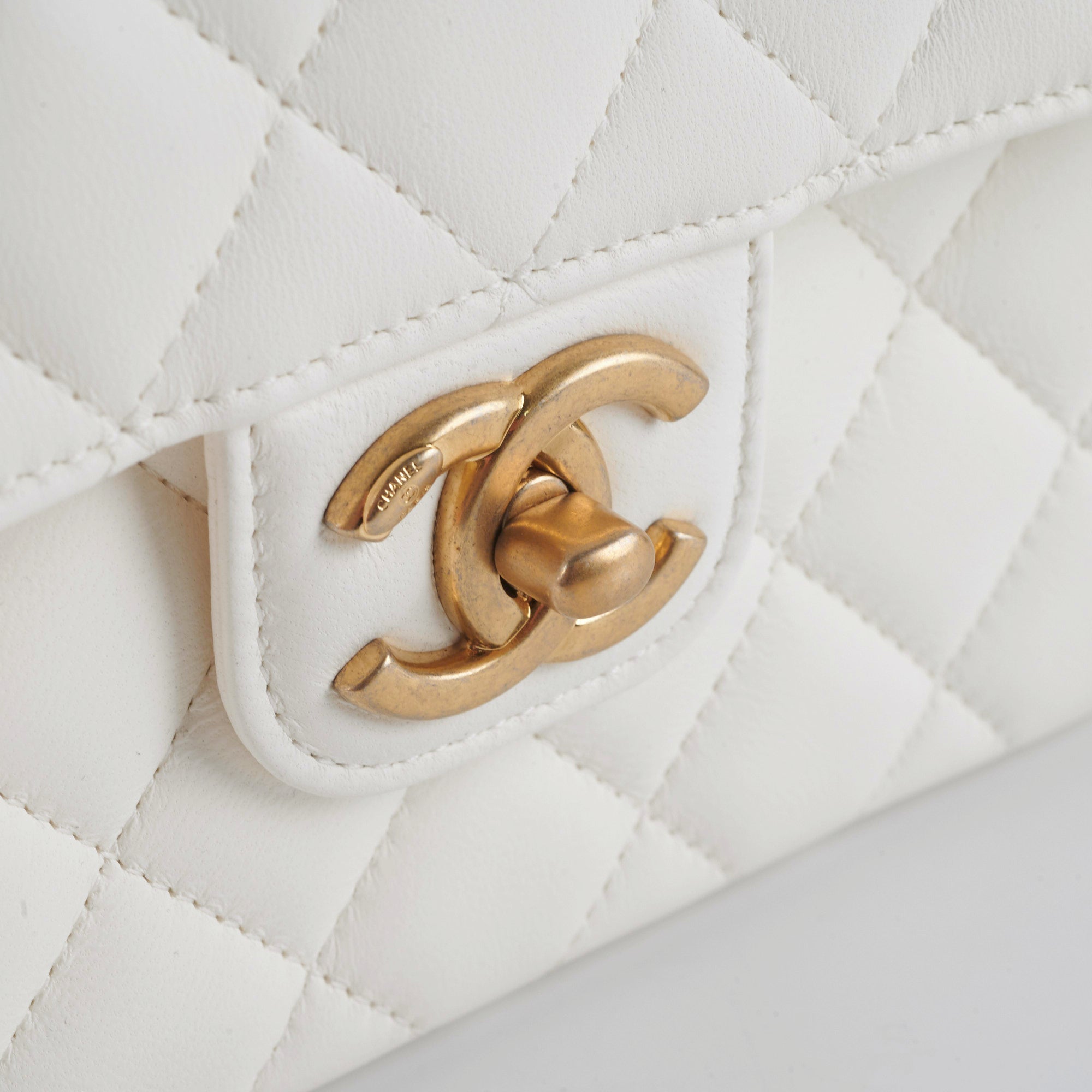 Chanel Classic Flap Bag in White - Luxury Designer Handbag for Women | Perfect for Parties, Weddings & Everyday Elegance