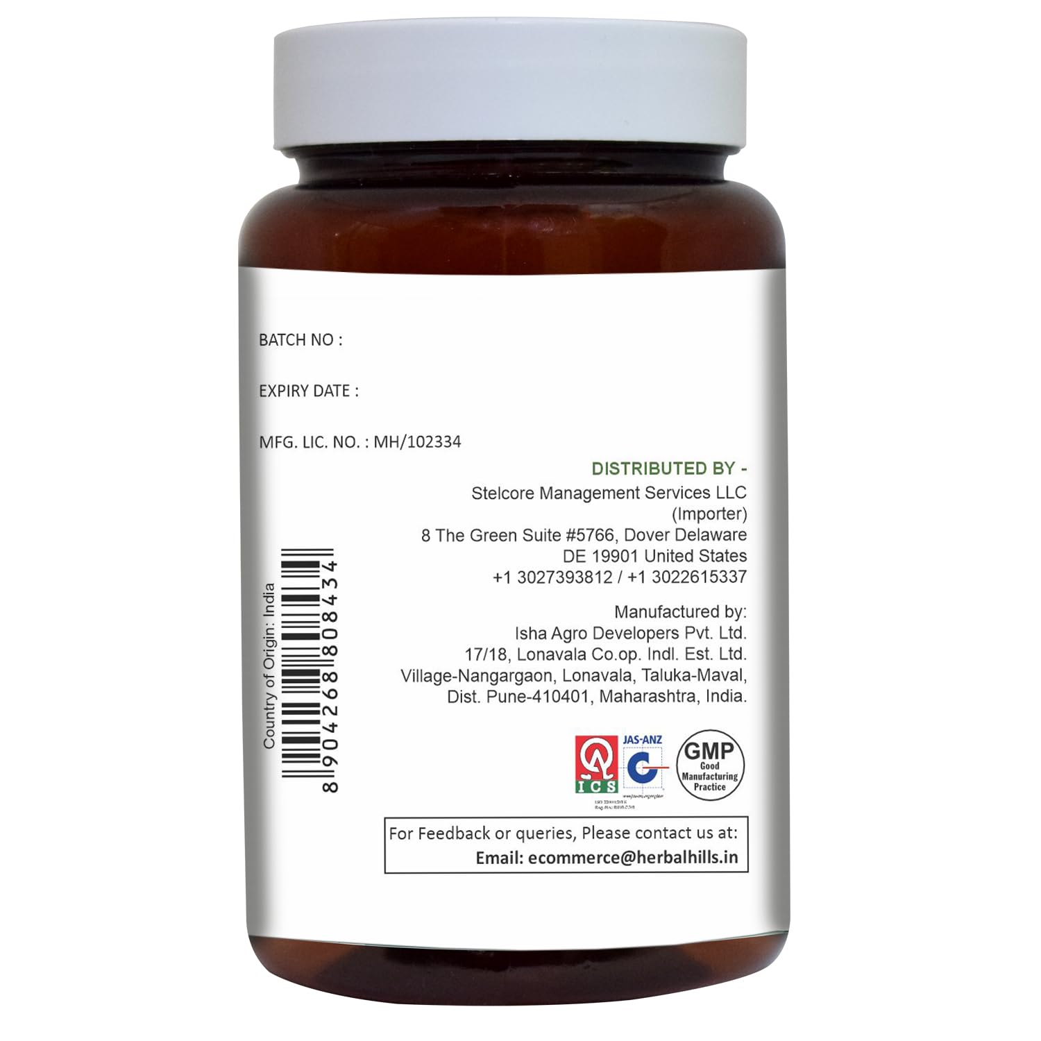 HERBAL HILLS Aloe Vera Capsules (Aloe barbadensis) | 120 Count (500mg Each) | Pure Freeze-Dried Aloe Powder Supplement for Digestive Health & Immune Support | High Potency Aloe Vera Extract for Skin Care, Detox & Overall Wellness | Vegan & Non-GMO