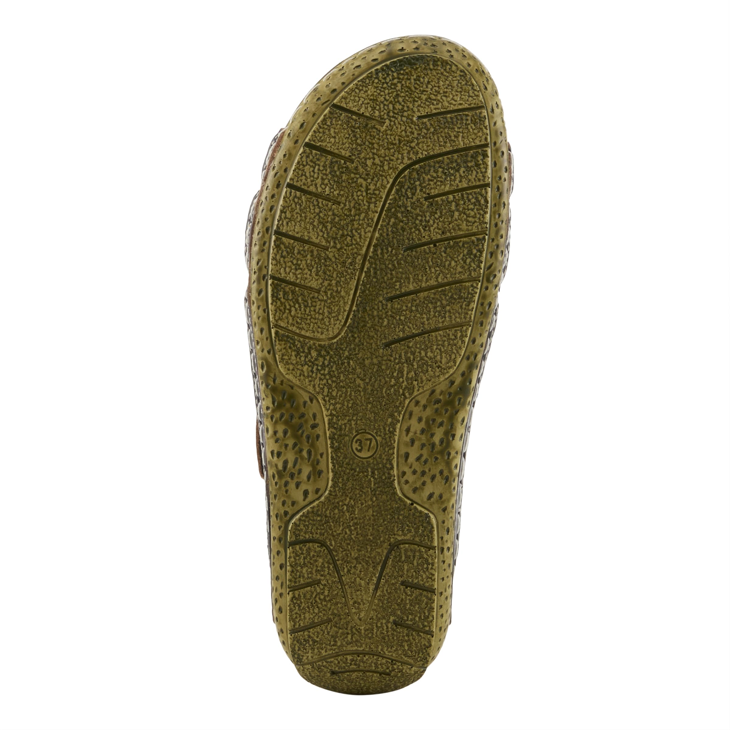 Spring Step L'Artiste Leigh Navy Multi 35 M Women's Comfortable Slip-Resistant Work Shoes - Perfect for Nurses, Waitresses & Healthcare Professionals