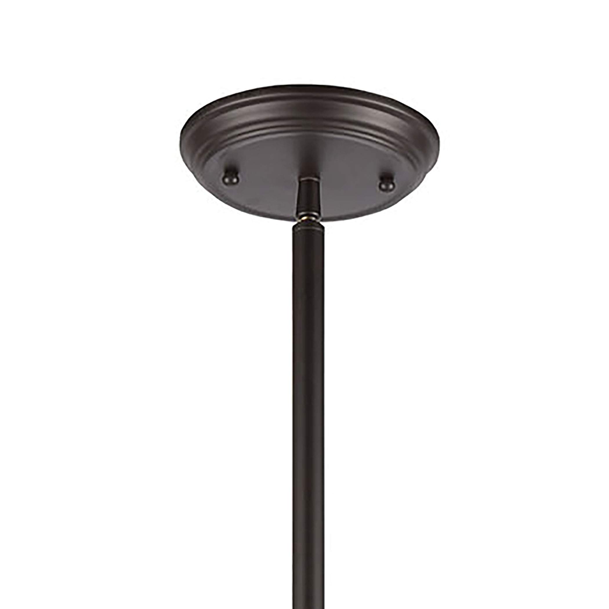 Elk Home 16327/4 Shinzu 16-Inch Wide 4-Light Chandelier - Oil Rubbed Bronze Finish - Elegant Dining Room Lighting for Home Decor