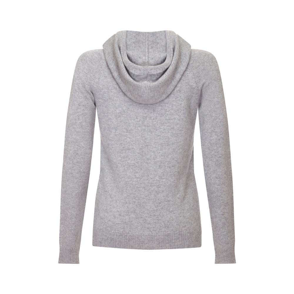 Lona Scott Women's Soft Cashmere Hoodie Sweater - Cozy Winter Pullover for Casual Outings & Lounge Wear