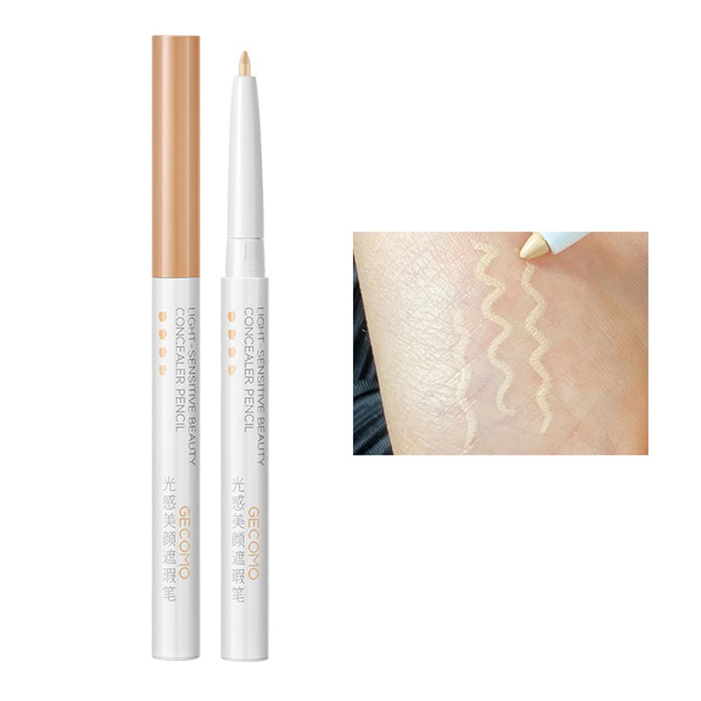 Best Full Coverage Concealer Pen & Stick - Liquid Concealer Cream for Dark Circles, Under Eye & Face Makeup - Contour & Highlighting Pencil - Long Lasting Moisturizing Formula for Daily Makeup & Professional Use
