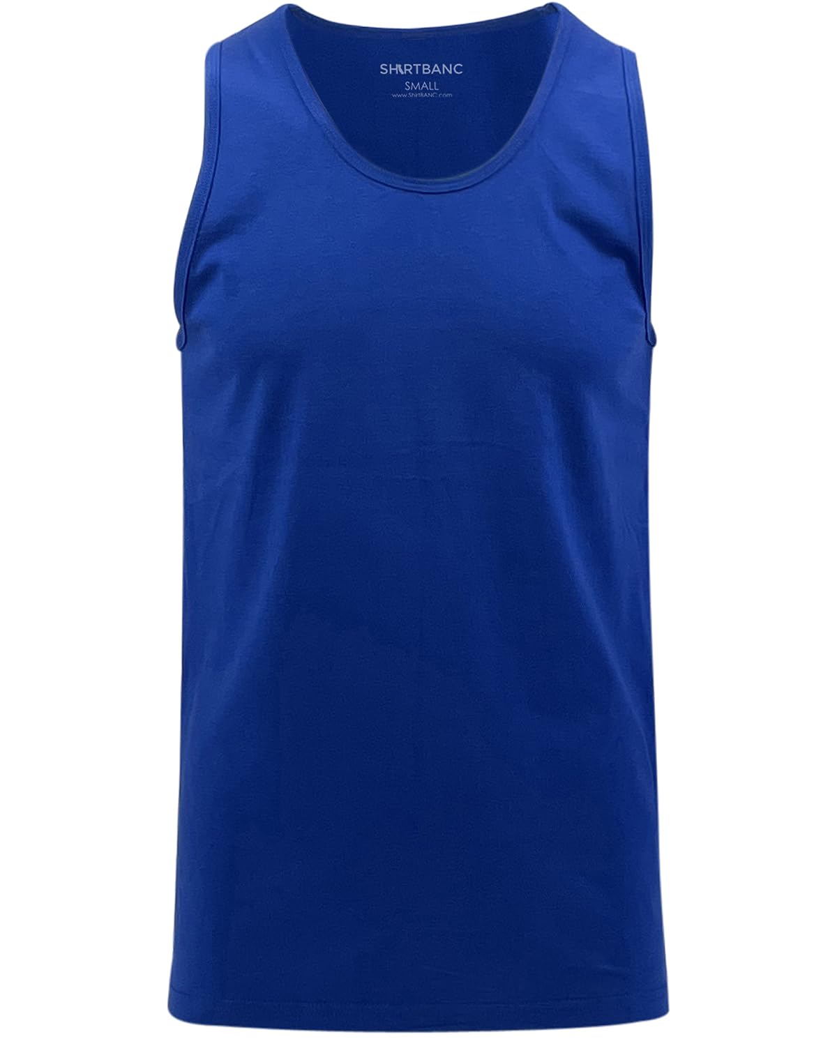 SHIRTBANC Men's Cotton Tank Top - Breathable Workout Shirt for Gym, Running & Beach - Sleeveless Athletic Shirts for Summer Outdoor Activities