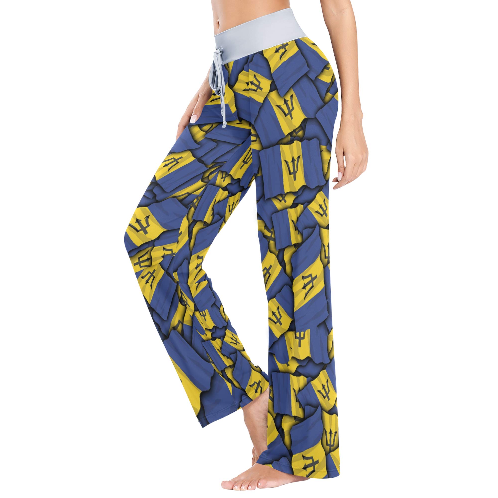 Women's Loose Casual Comfy Pajama Pants with Drawstring - Palazzo Wide Leg Lounge Pants for Sleep, Yoga & Home Relaxation