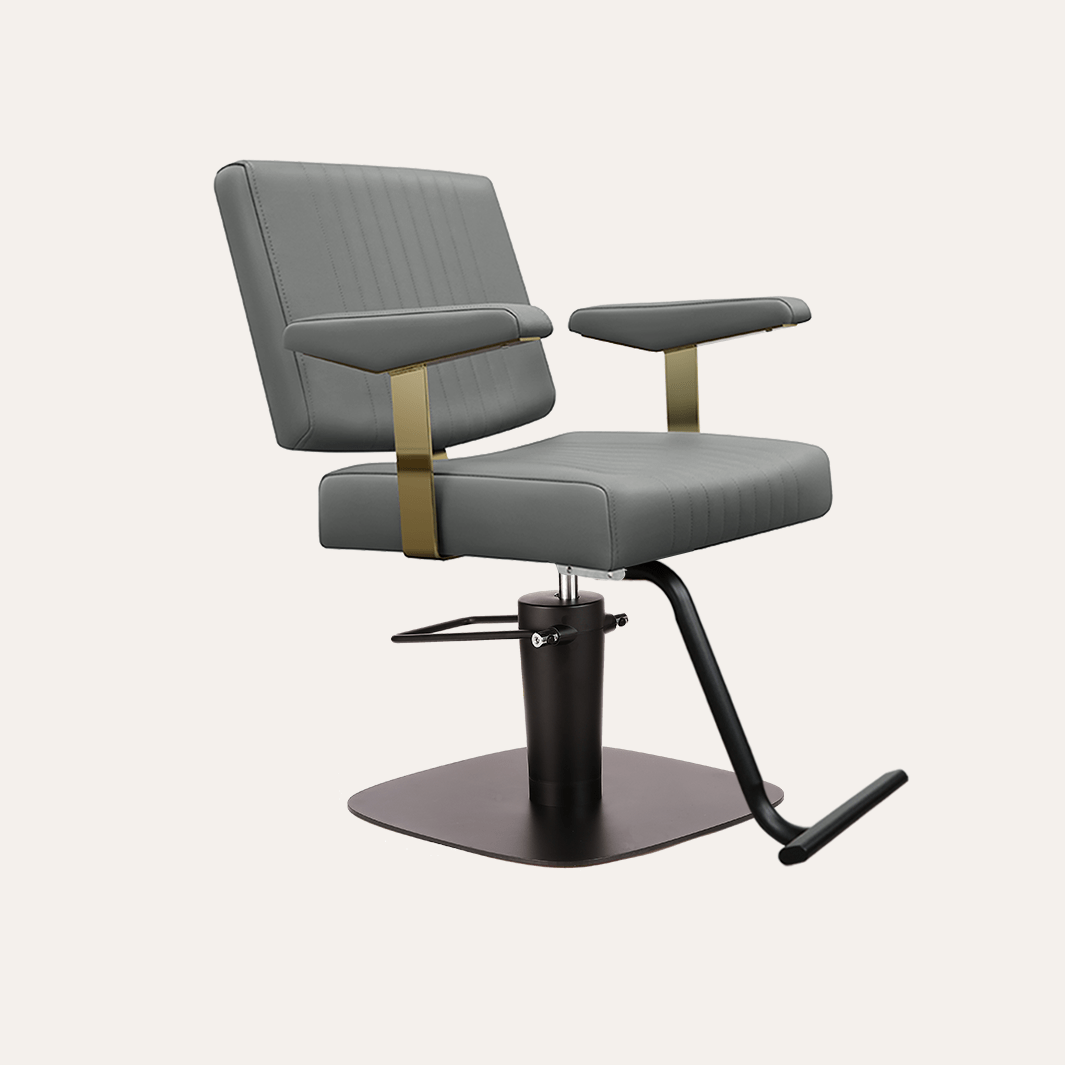 ATHENA Professional Salon Chair - Adjustable Hydraulic Styling Chair for Hairdressers & Barbers - Perfect for Salons, Barber Shops & Home Use