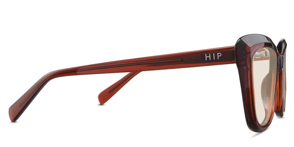 LESA Women's Prescription Tinted Glasses - Stylish & UV Protection for Reading, Driving & Outdoor Activities