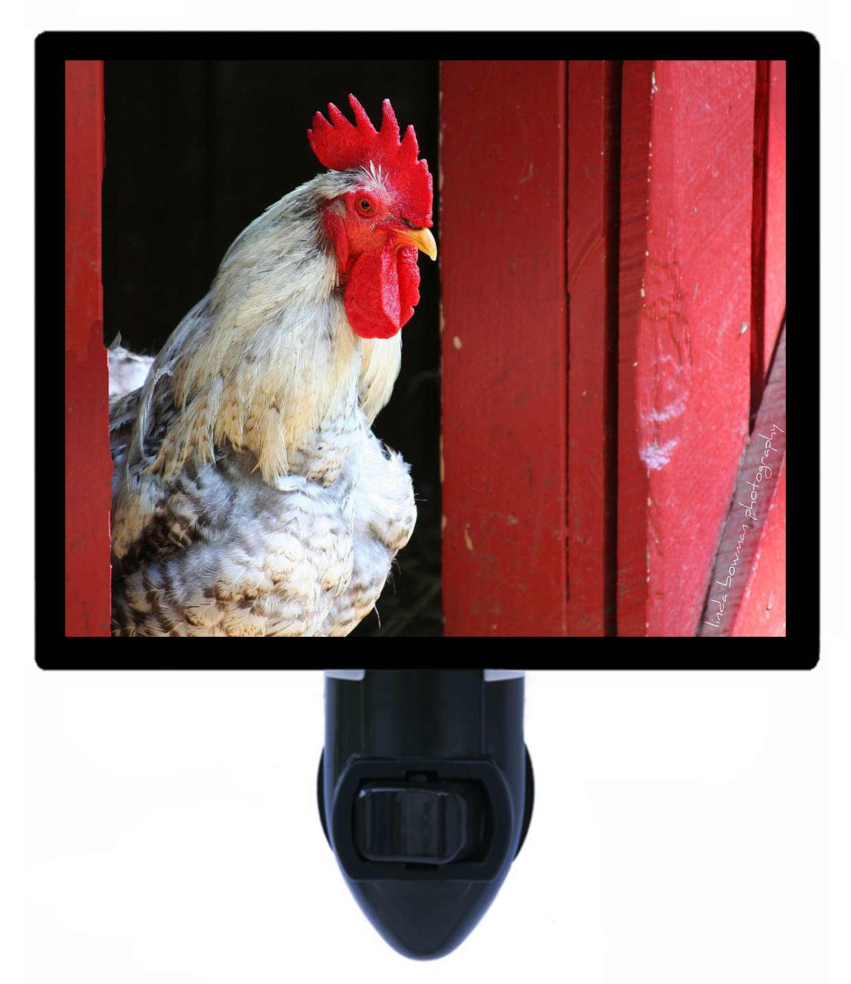 Rooster LED Night Light - Country Themed, Motion Sensor, Dimmable for Bedroom, Nursery, Kids Room - Perfect for Farmhouse Decor & Cozy Nighttime Ambiance