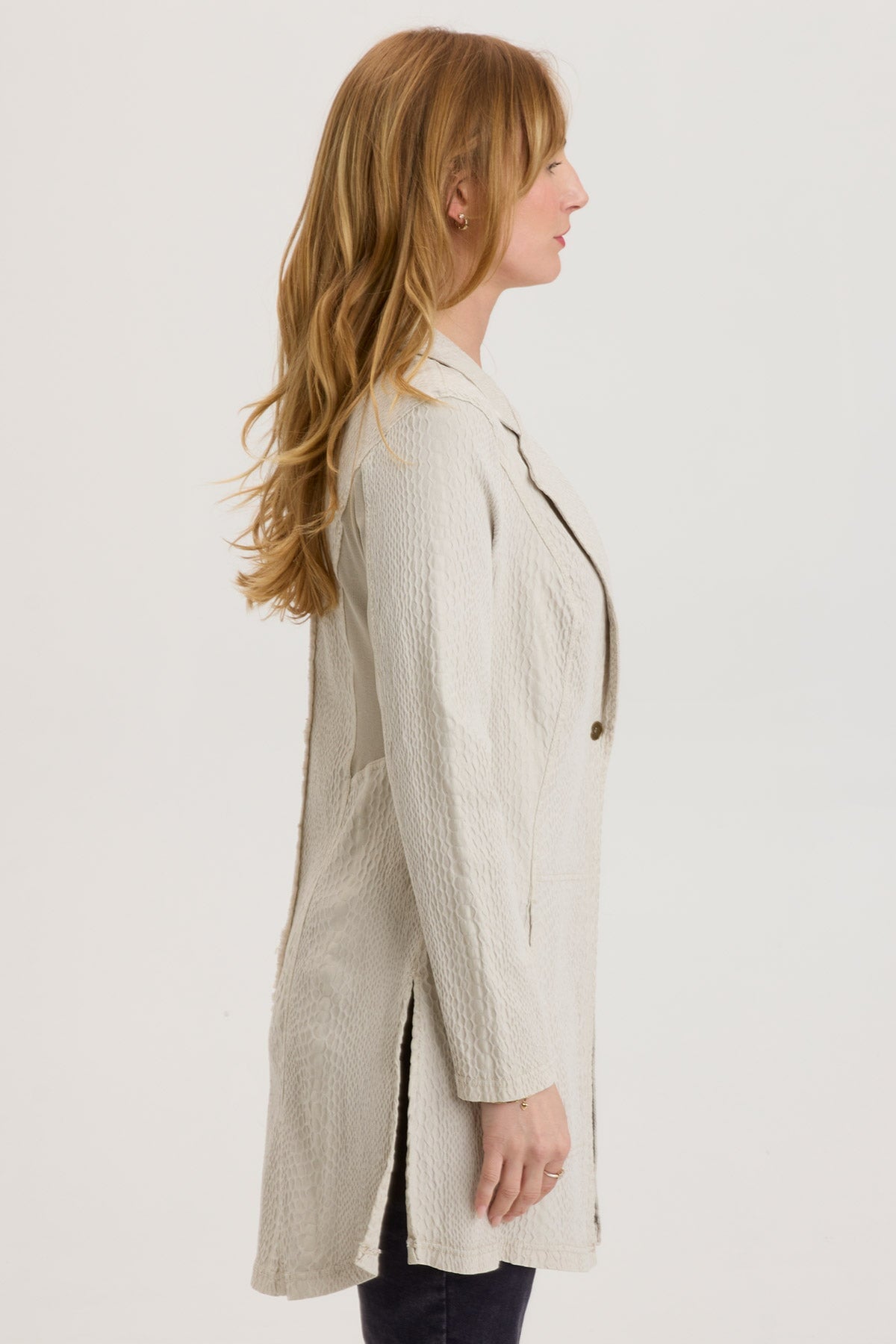 Stylish Rhodora Long Blazer for Women - Elegant Office & Evening Wear - Perfect for Business Meetings, Parties & Formal Events