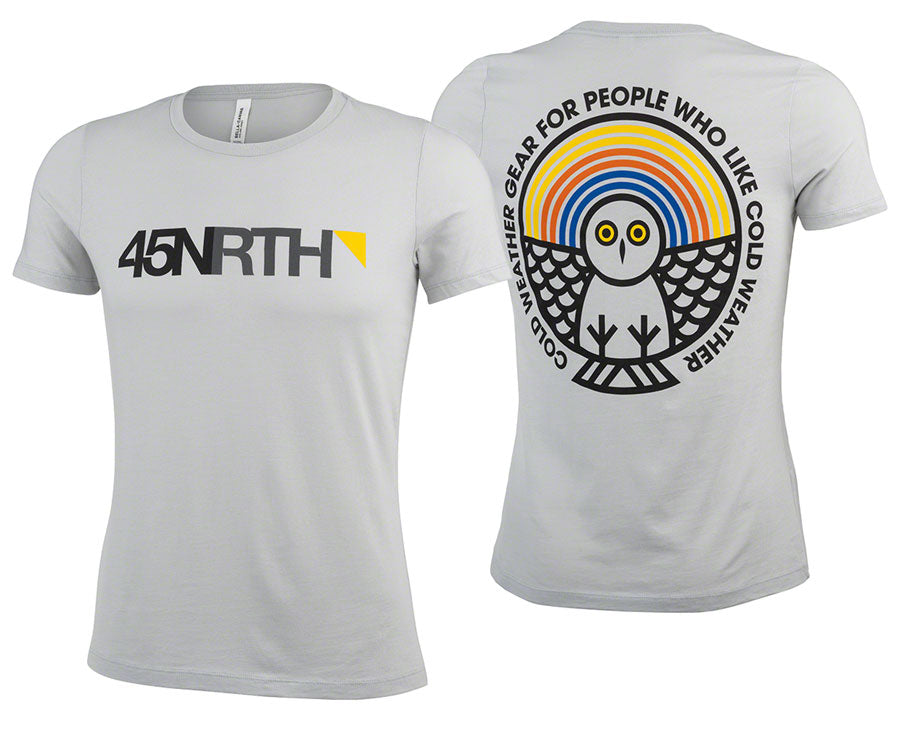 45NRTH Men's Winter Wonder T-Shirt - Ash Color, X-Large Size - Perfect for Cold Weather Outdoor Activities & Casual Wear