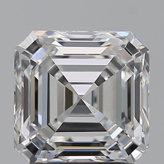 2.07 Carat Asscher Cut Lab Grown Diamond - Ethical & Affordable Engagement Ring Center Stone for Wedding Jewelry