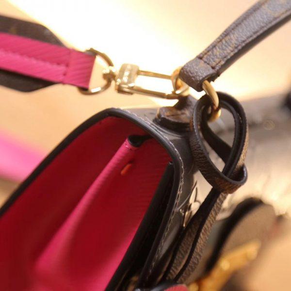 Louis Vuitton Spring Street Monogram Vernis Champagne Metallic Crossbody Bag - Elegant Evening Out & Luxury Gift for Women