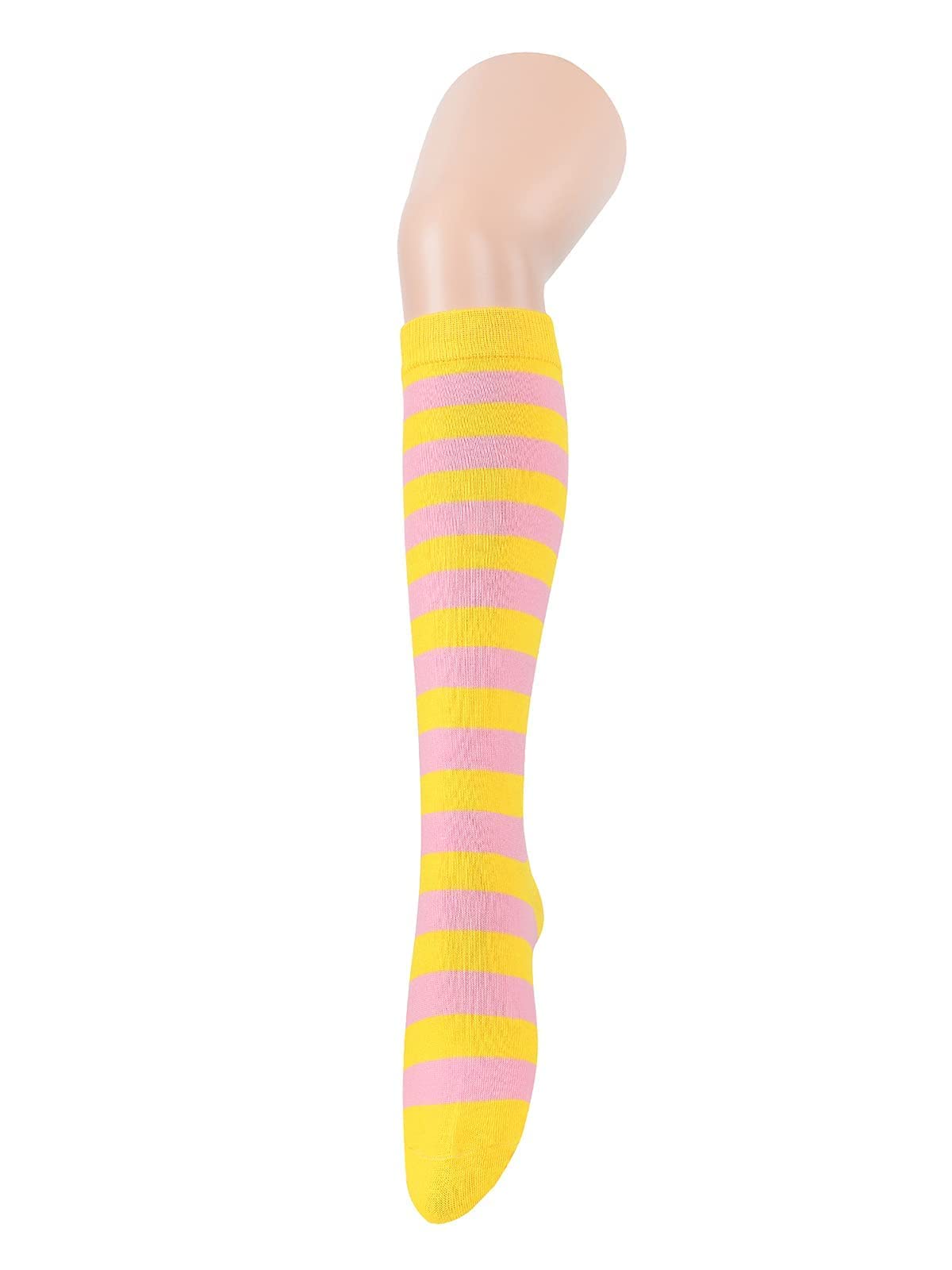 Century Star Women's Knee High Compression Socks - Athletic Running & Casual Wear - Triple Striped Long Tube Socks for Circulation Support - Perfect for Workouts, Nursing & Everyday Comfort