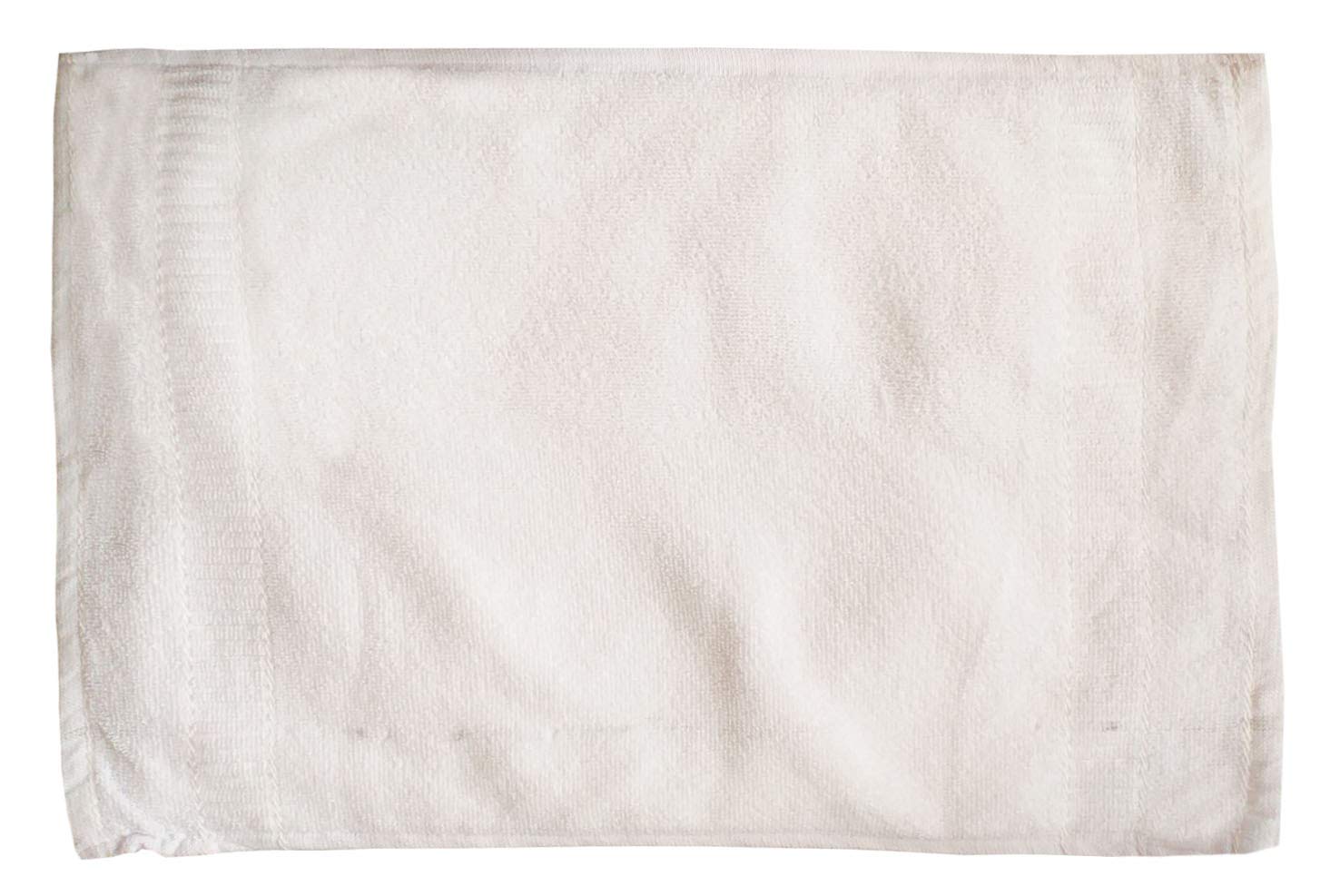 Kuber Industries 4-Piece Cotton Face Towel Set - 400 GSM, 14x21 Inches, Soft & Absorbent, White (CTKTC8603) - Perfect for Spa, Gym, Travel & Daily Skincare Routine