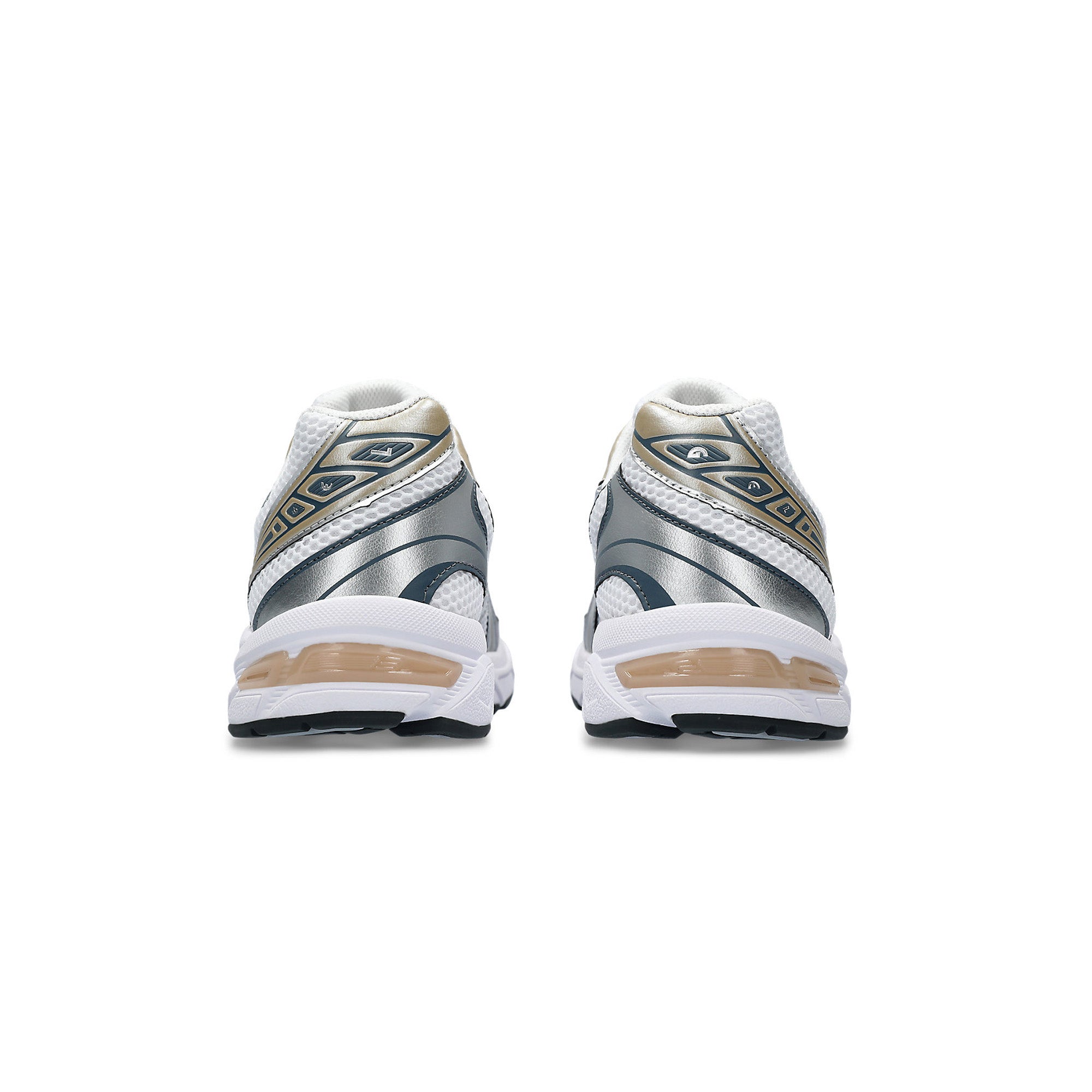 ASICS GEL 1130 Running Shoes for Men & Women - White/Wood Crepe - Lightweight Cushioned Sneakers for Jogging, Gym Workouts & Casual Wear