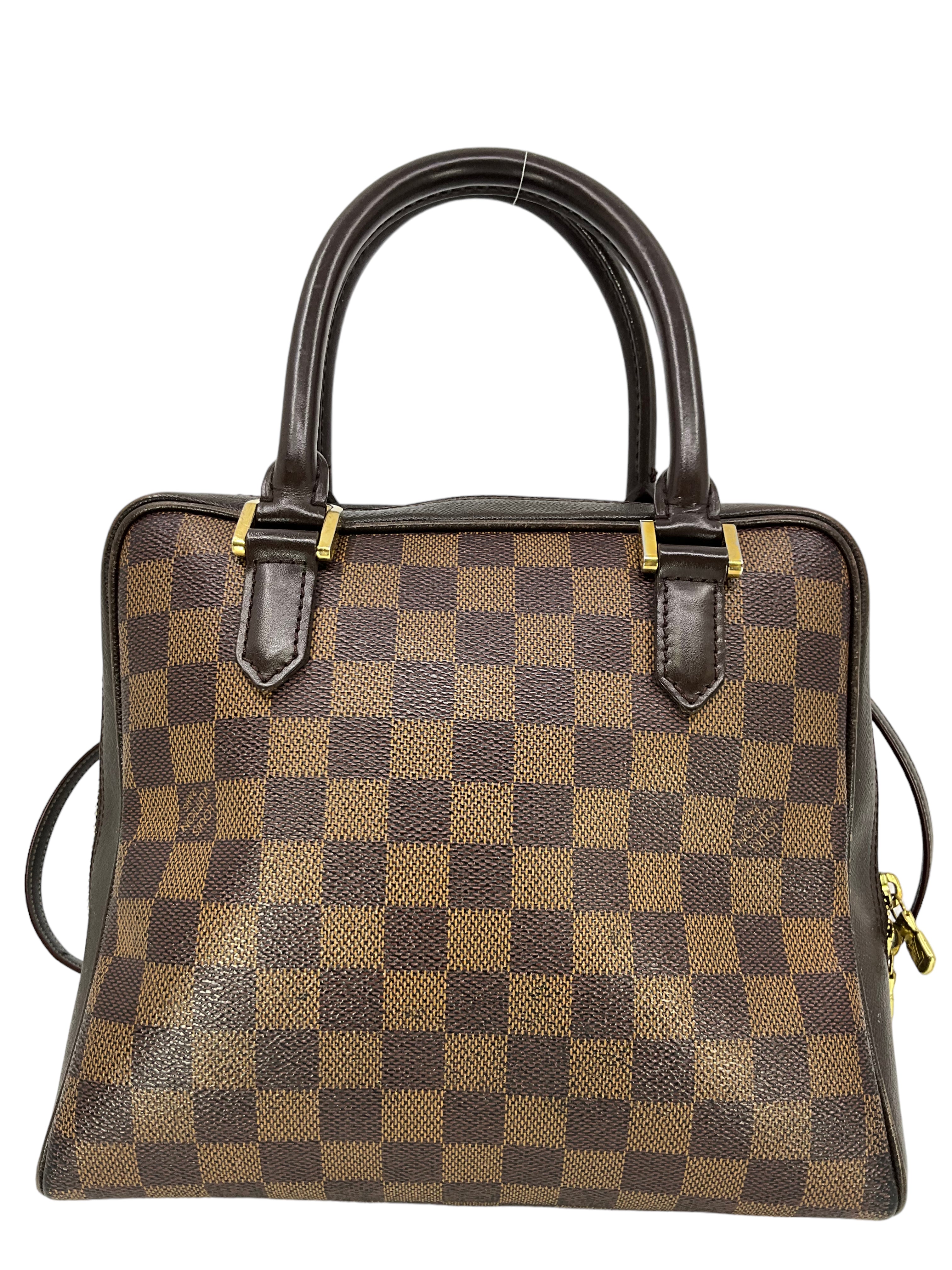 Louis Vuitton Damier Ebene Brera Crossbody Bag - Luxury Designer Handbag for Women | Perfect for Work, Travel & Evening Events
